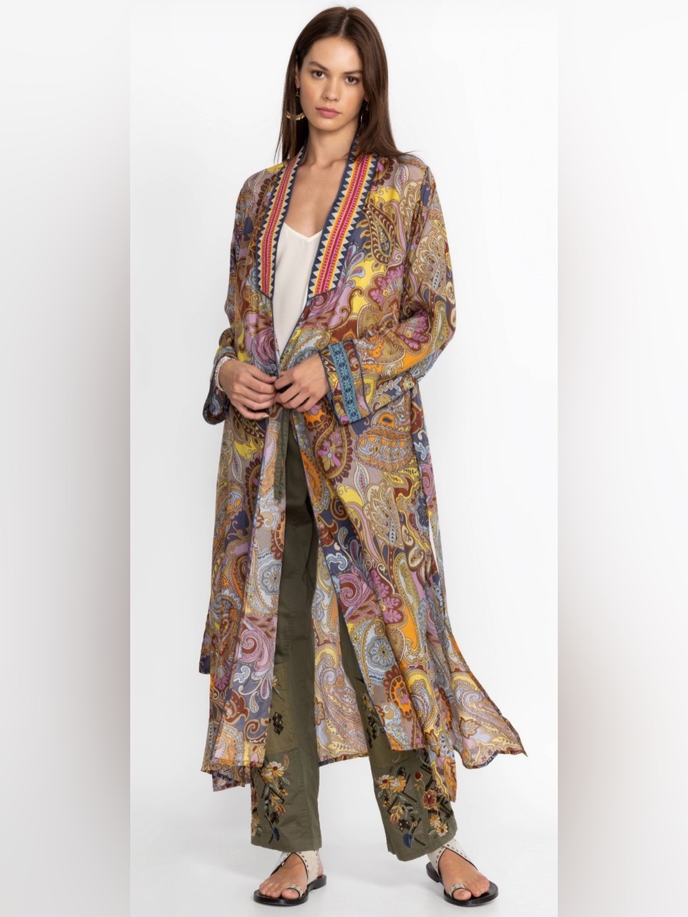 Johnny Was Sandalwood Tove Kimono